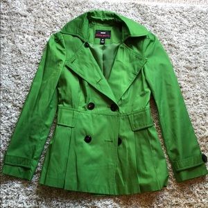 COPY - Kelly green raincoat